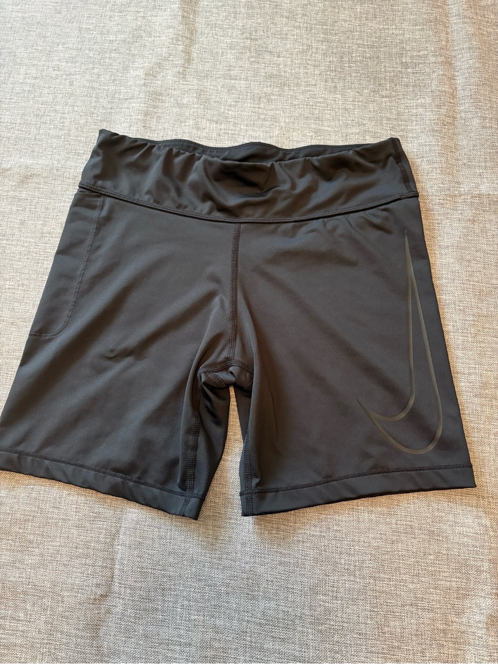 Women’s Nike Dri Fit Black Biker Running Shorts